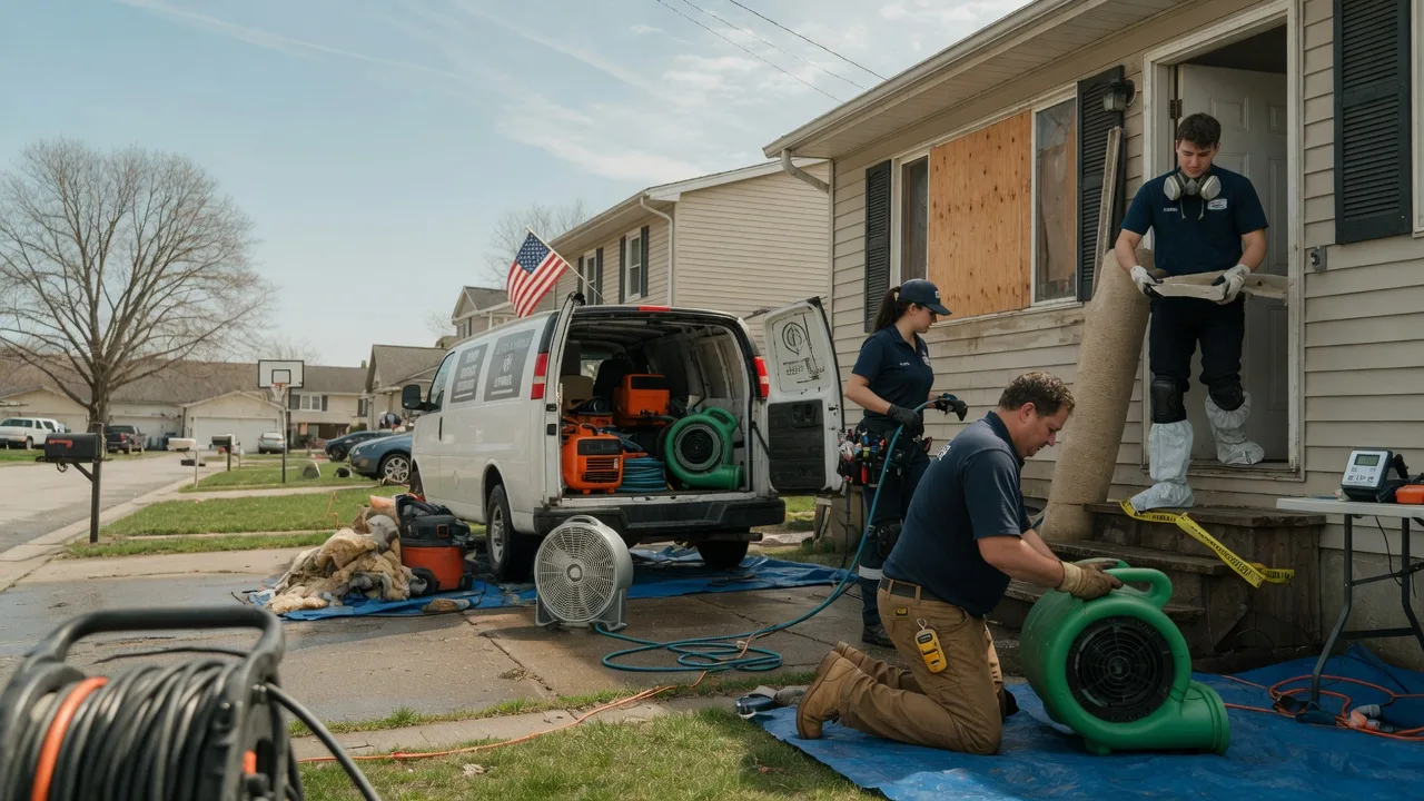Water Damage Restoration in Afton, MI near me